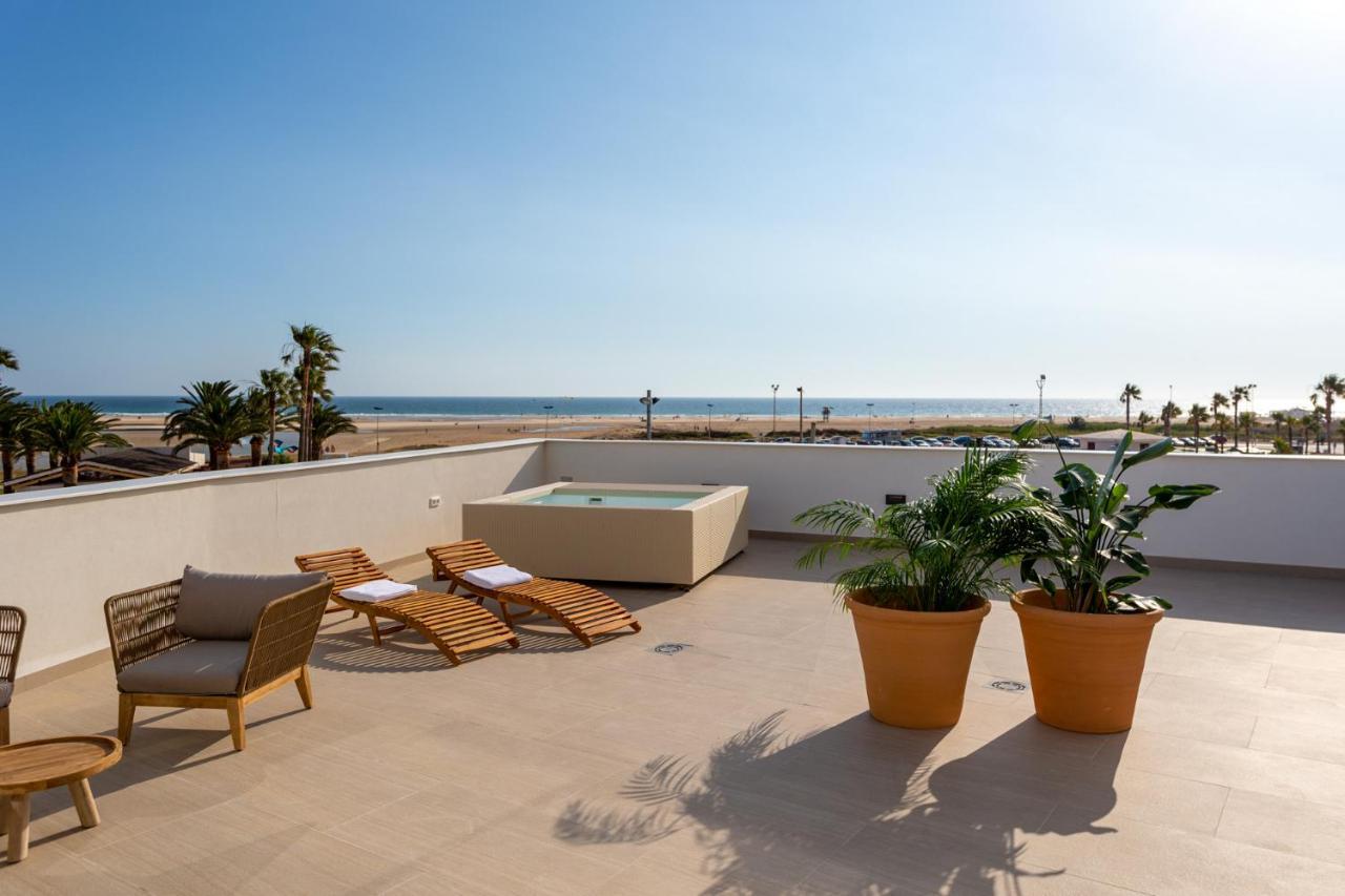 Hotel Apartamentos Hamus Conil De La Frontera Ngoại thất bức ảnh