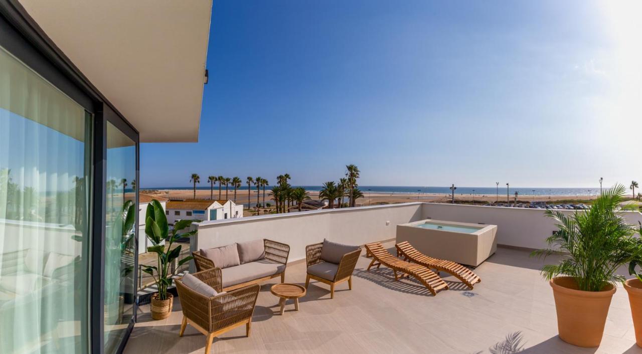 Hotel Apartamentos Hamus Conil De La Frontera Ngoại thất bức ảnh