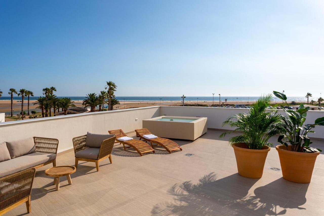 Hotel Apartamentos Hamus Conil De La Frontera Ngoại thất bức ảnh