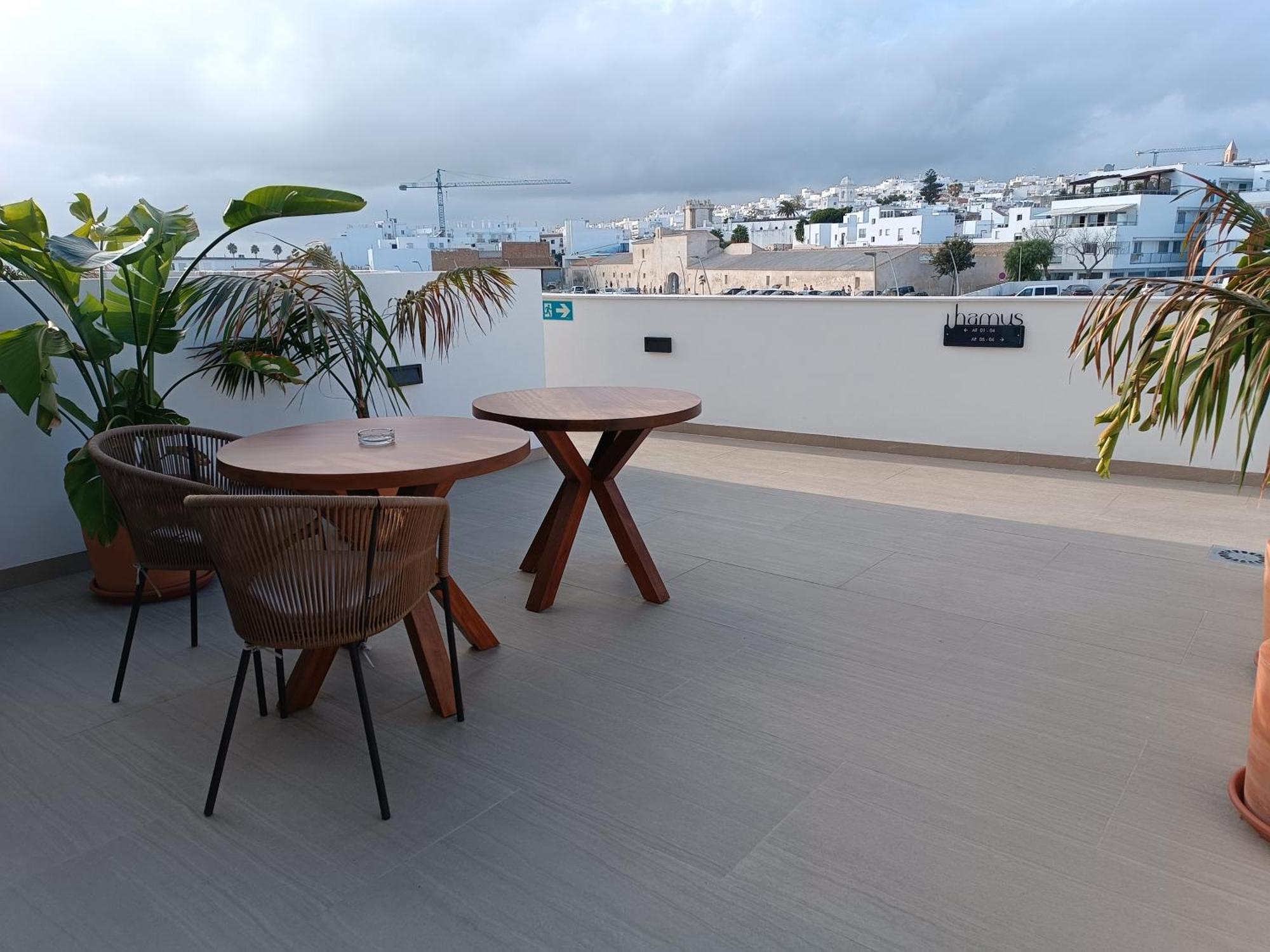 Hotel Apartamentos Hamus Conil De La Frontera Ngoại thất bức ảnh